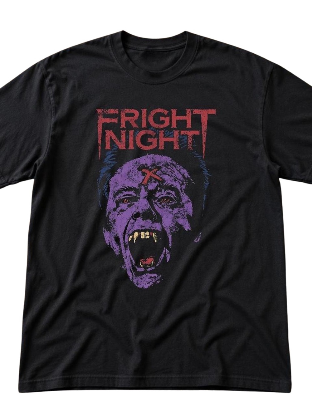 Gildan Black 'Fright Night' Vampire Graphic Tee, Gift For Him, For Her